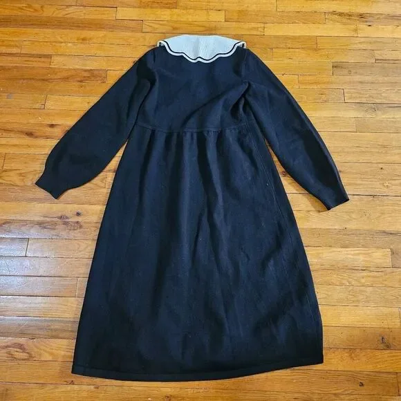 Kuose Women's Knit Sweater Dress Black Size Large - Picture 7 of 9